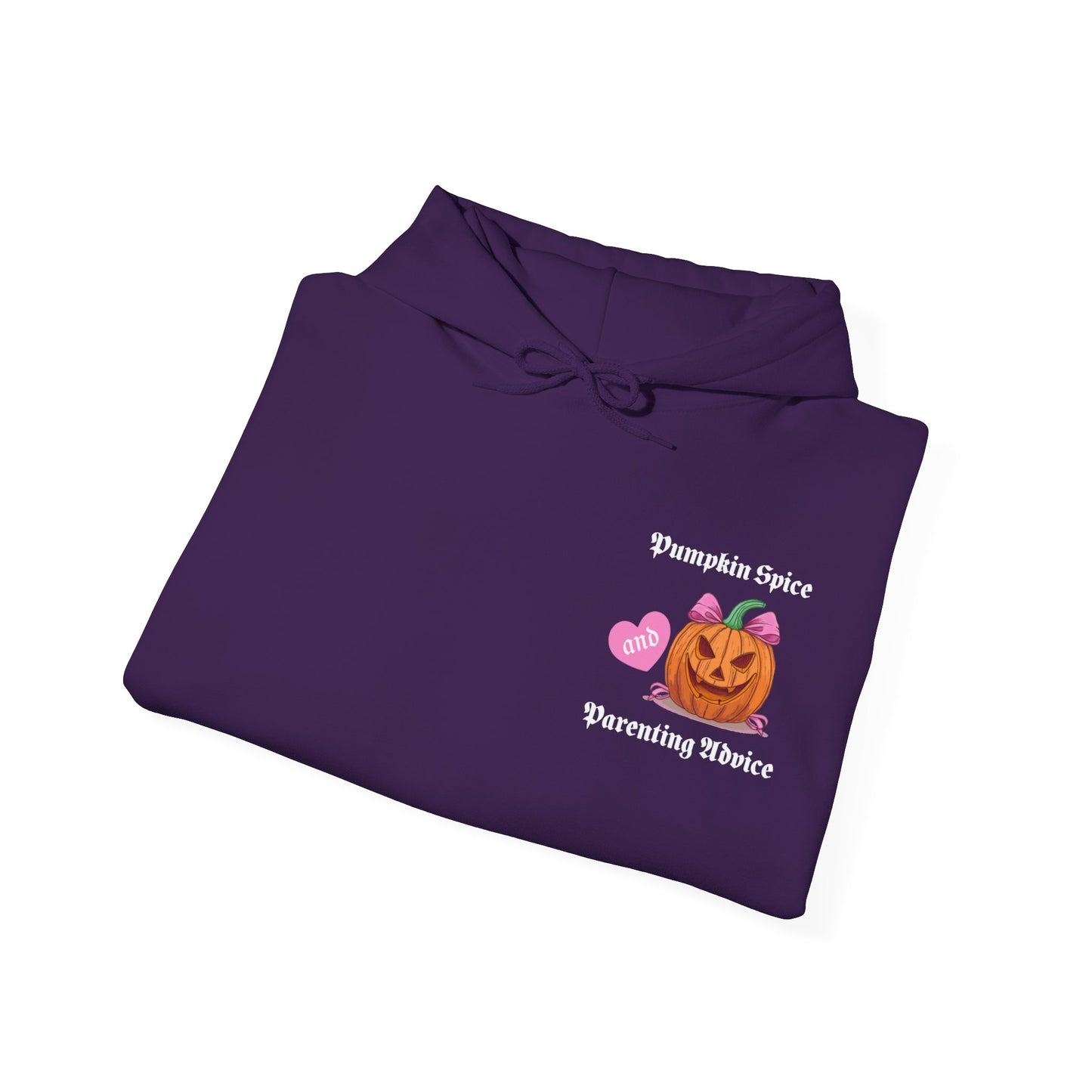 Cozy Pumpkin Spice Hooded Sweatshirt for Fall