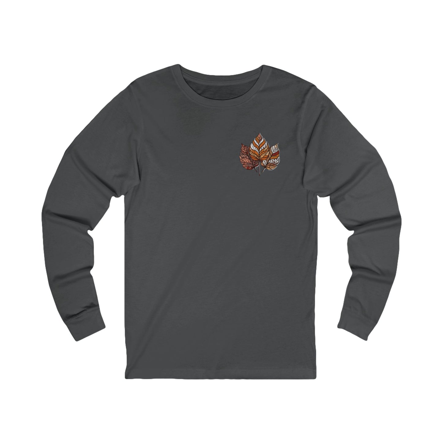 Fall Humor Long Sleeve Tee, Funny Parenting Gift, Unisex Jersey Tee, Autumn Fashion, Leaf Design, Perfect for Moms