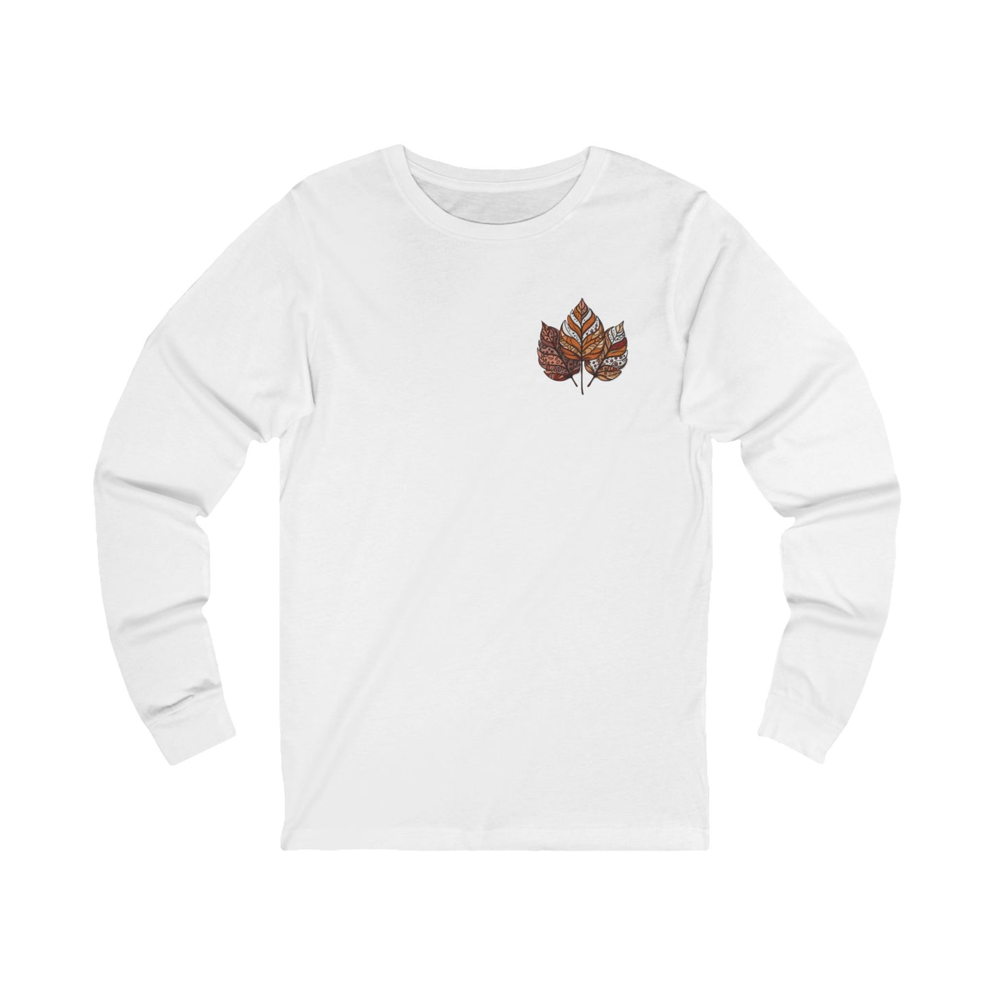 Fall Humor Long Sleeve Tee, Funny Parenting Gift, Unisex Jersey Tee, Autumn Fashion, Leaf Design, Perfect for Moms