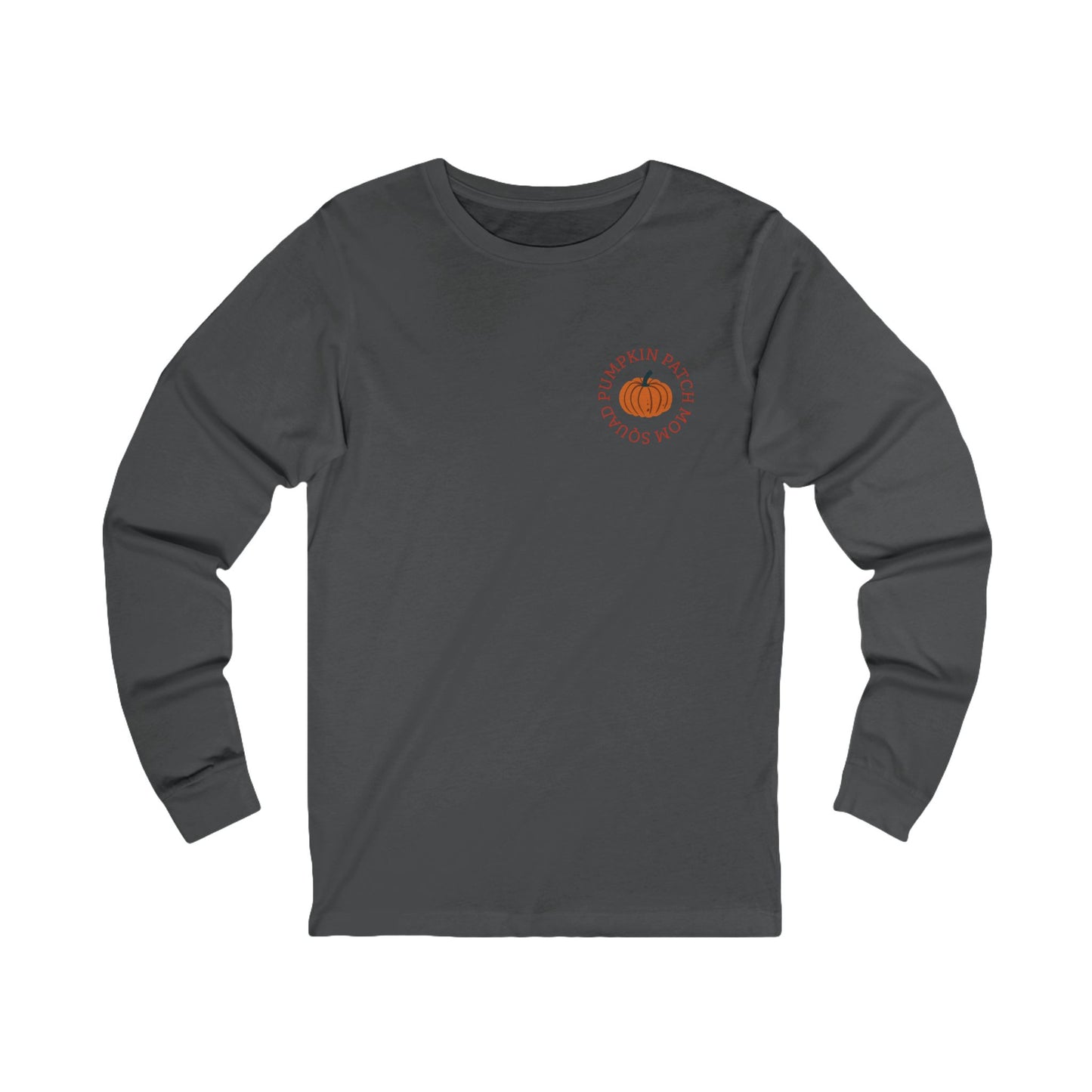 Pumpkin Patch Mom Squad – Unisex Jersey Long Sleeve Tee